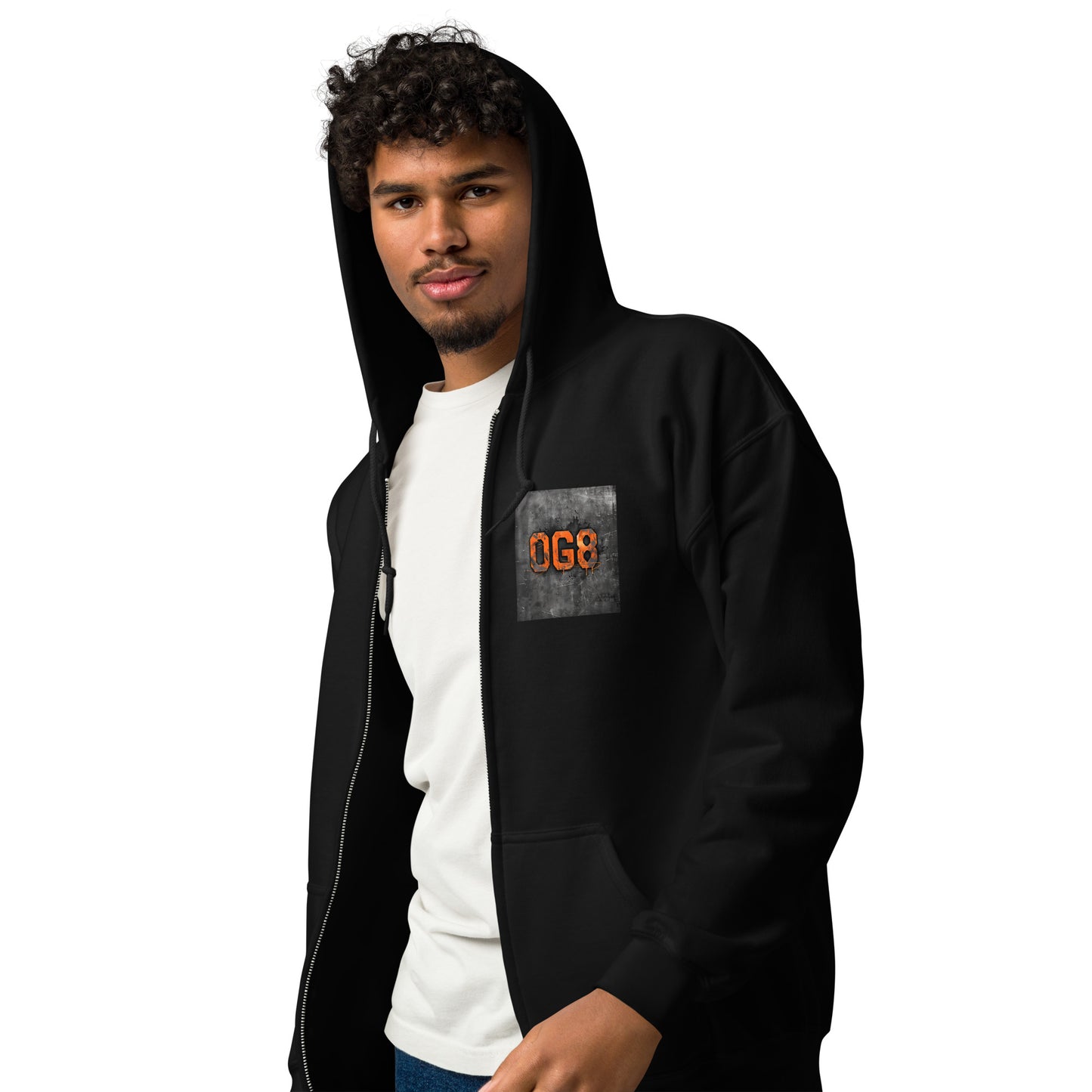 Unisex heavy blend zip hoodie